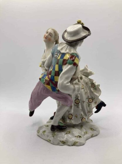 Ludwigsburg Porcelain Harlequin Pair Dancing - Image 2