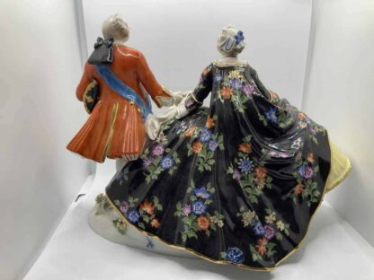 Meissen Pair at Ball (550) - Image 5