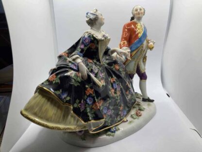 Meissen Pair at Ball (550) - Image 9