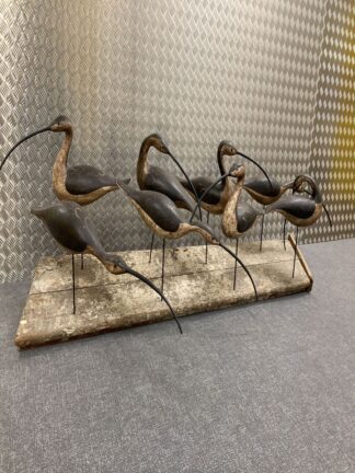 Guy Taplin Eight Curlews