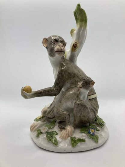 Meissen Monkey Chained to Tree - Image 3