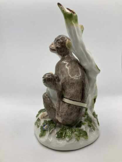 Meissen Monkey Chained to Tree - Image 5