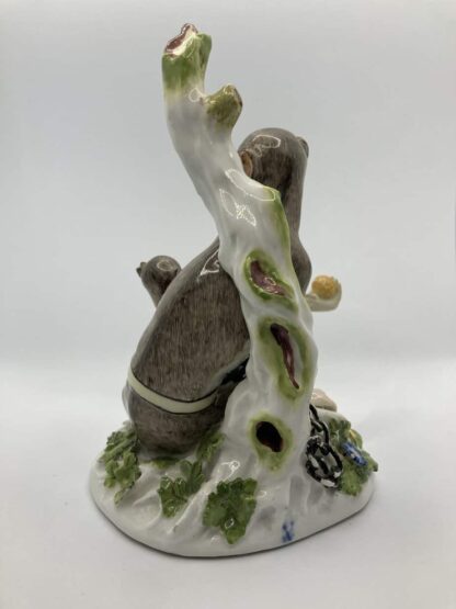 Meissen Monkey Chained to Tree - Image 7