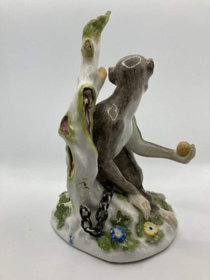 Meissen Monkey Chained to Tree - Image 9