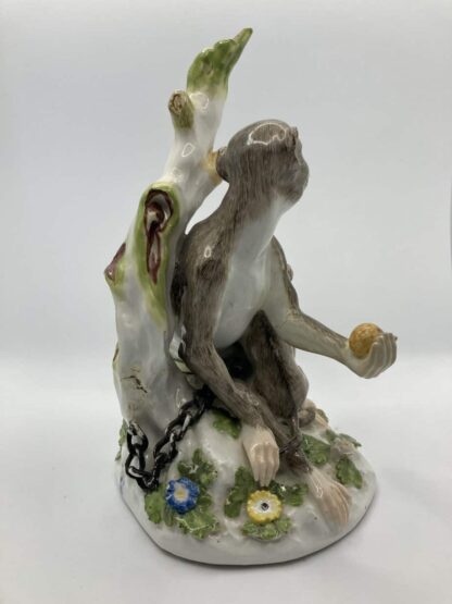 Meissen Monkey Chained to Tree - Image 10