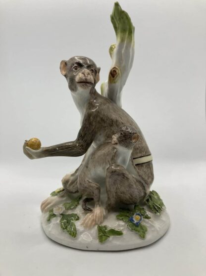 Meissen Monkey Chained to Tree - Image 13