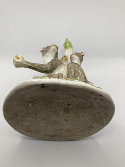 Meissen Monkey Chained to Tree - Image 14
