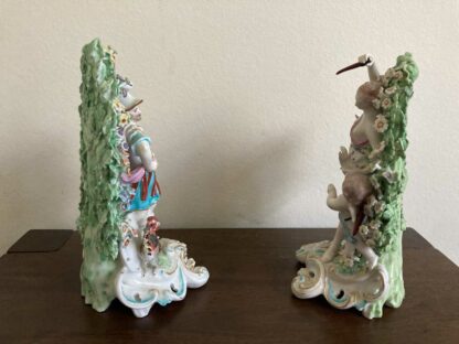 Chelsea-Derby Venus and Mars Candleholders - Image 4