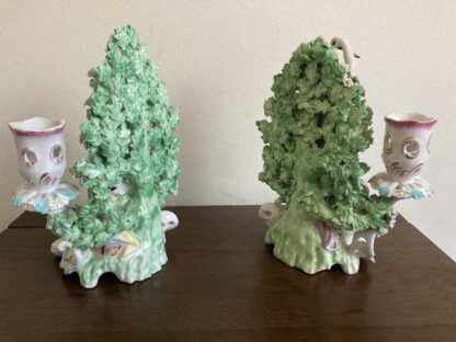 Chelsea-Derby Venus and Mars Candleholders - Image 6