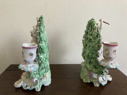 Chelsea-Derby Venus and Mars Candleholders - Image 7
