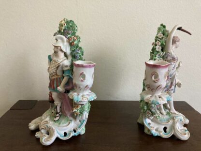 Chelsea-Derby Venus and Mars Candleholders - Image 8