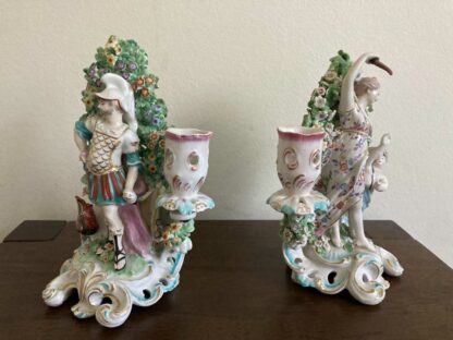 Chelsea-Derby Venus and Mars Candleholders - Image 9