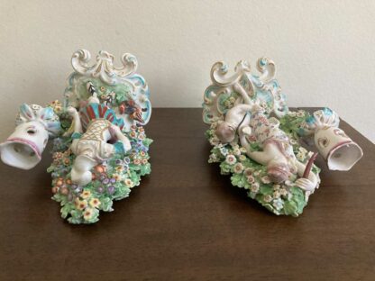 Chelsea-Derby Venus and Mars Candleholders - Image 11