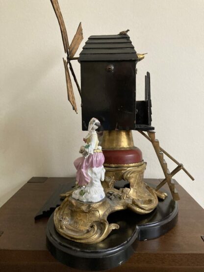 Meissen Ormolu Windmill with Harlequin and Columbine - Image 9