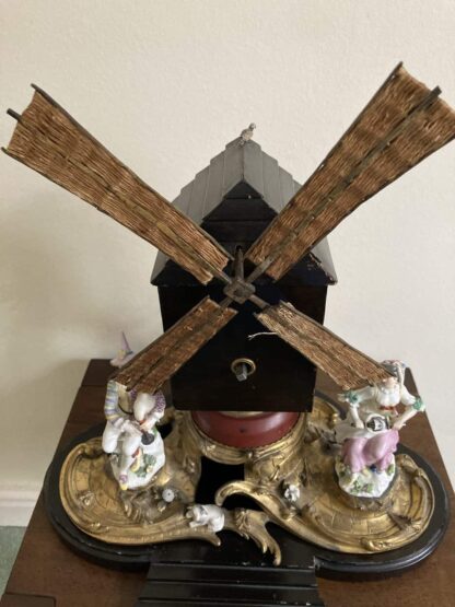 Meissen Ormolu Windmill with Harlequin and Columbine - Image 12