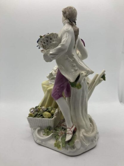 Meissen Pair of Gardeners (1584) - Image 3