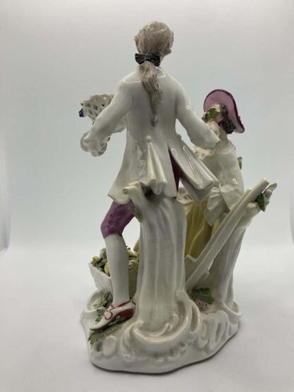 Meissen Pair of Gardeners (1584) - Image 4