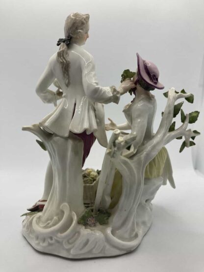 Meissen Pair of Gardeners (1584) - Image 5