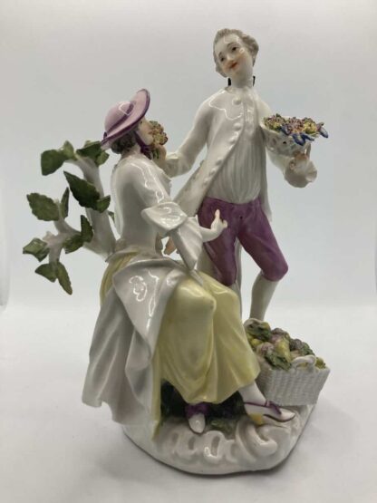 Meissen Pair of Gardeners (1584) - Image 8
