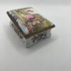 Antique Enamel Snuff Box - Musicians in parkland - Image 2