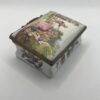 Antique Enamel Snuff Box - Musicians in parkland - Image 3
