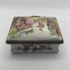 Antique Enamel Snuff Box - Musicians in parkland - Image 4