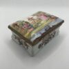 Antique Enamel Snuff Box - Musicians in parkland - Image 6