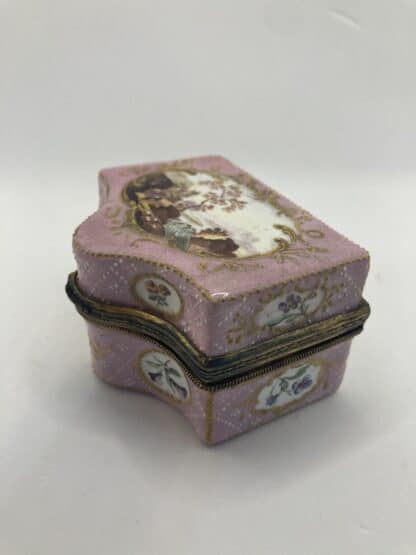 Antique Enamel Writing Box - Image 2