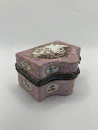 Antique Enamel Writing Box - Image 7