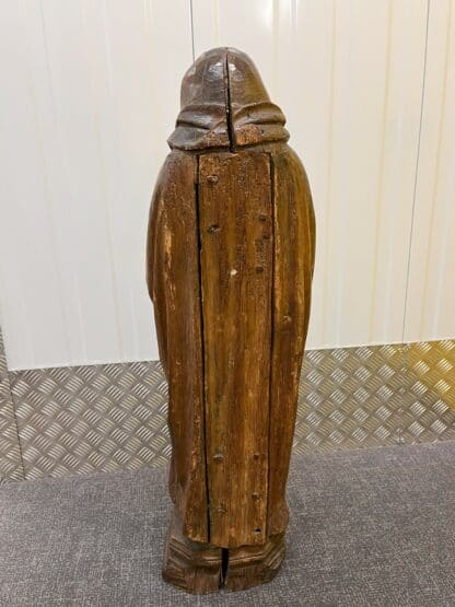 Antique Oak Sculpture - The Grief of Mary - Image 4