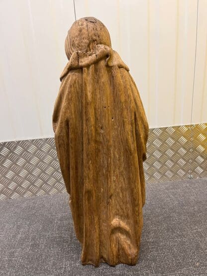 Pair of 16th Century Oak Saints - Image 11