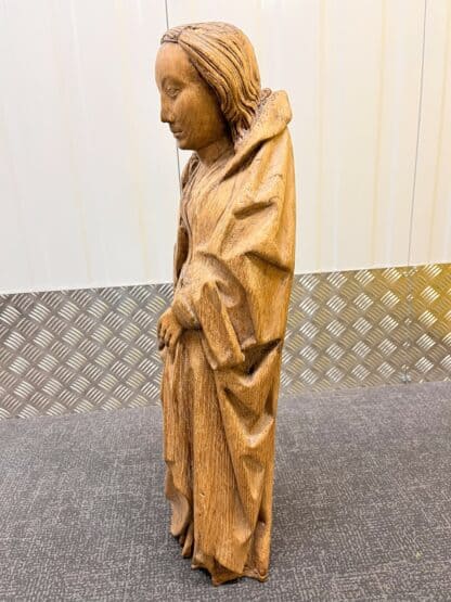 Pair of 16th Century Oak Saints - Image 12