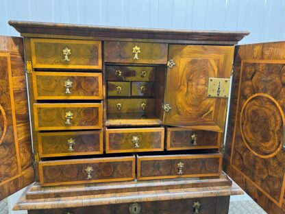 William & Mary Walnut Cabinet - Image 3