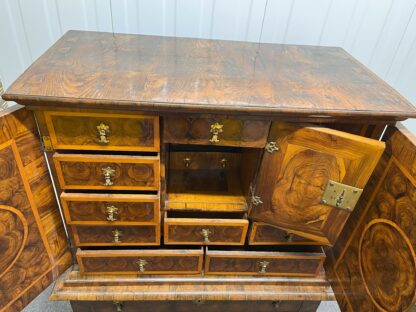 William & Mary Walnut Cabinet - Image 4