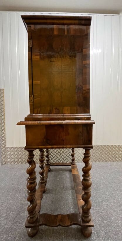 William & Mary Walnut Cabinet - Image 6