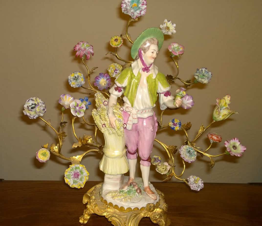 Early 19th Century Vienna porcelain figure - Gardener