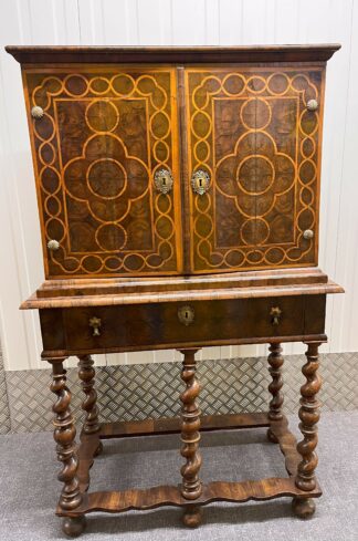 William & Mary Walnut Cabinet